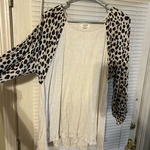 Umgee Leopard Print  size medium top